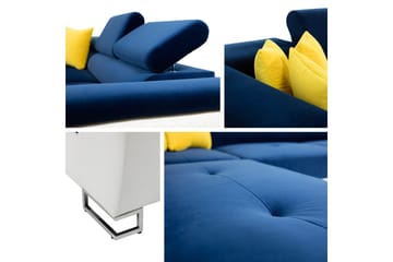 Reginia Soffa med Schäslong 3-sits - Beige - Products - Möbler - Soffa - Divansoffa & schäslongsoffa - 3 sits soffa med divan