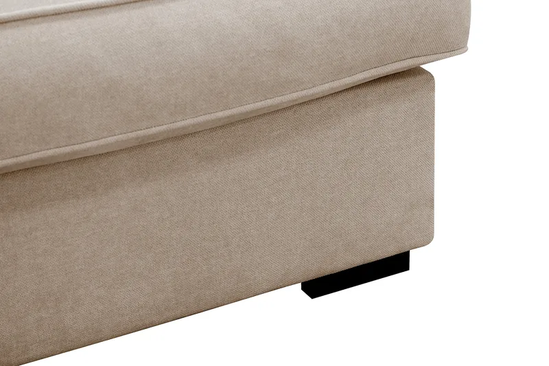 Rossita Lyx 4-sits Extra djup Soffa med Schäslong Vänster - Beige Tyg - Products - Möbler - Soffa - Divansoffa & schäslongsoffa - 4 sits soffa med divan