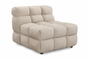 Elise Bubblig Soffgrupp 4-sits Divansoffa Vänster + Fåtölj - Beige - Products - Möbler - Soffa - Soffgrupp