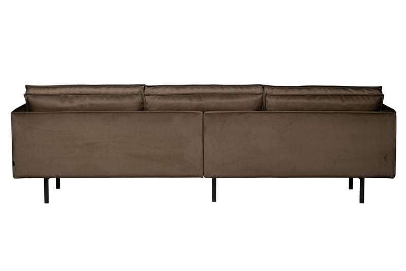Lissbon 3-sits Sammetssoffa - Taupe - Products - Möbler - Soffa - 3 sits soffa