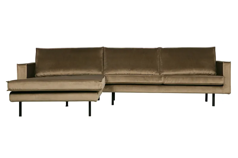 Lissbon Divansoffa Vänster, Taupe