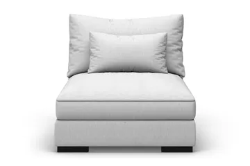 Dubai Mittmodul Extra Djup - Ljusgrå - Products - Möbler - Soffa - Modulsoffa - Mittmodul