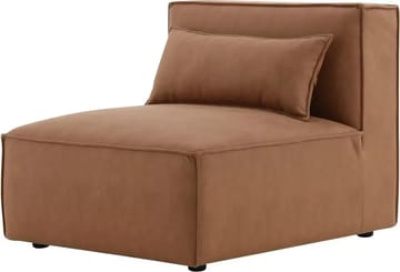 Luxury modulsoffa - Mittdel 2 - Brun - Brun - Products - Möbler - Soffa - Modulsoffa - Mittmodul