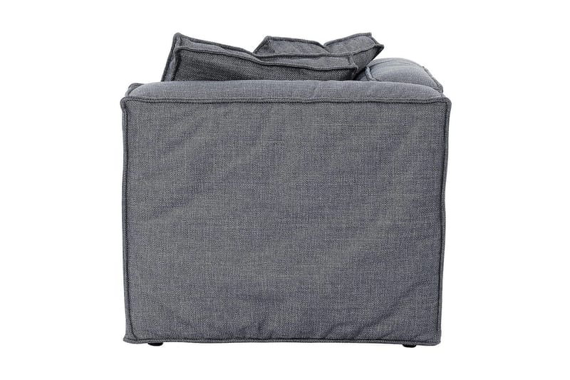 Oceanis Hörnmodul/armstödsmodul höger - Mörkgrå - Products - Möbler - Soffa - Modulsoffa - Hörnmodul