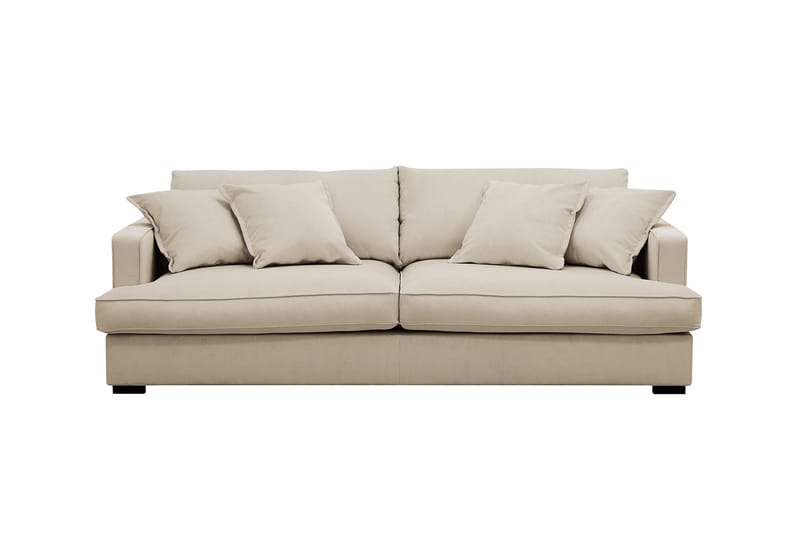 Rossita Lyx 2,5-sits Extra djup Soffa i Manchester - Kräm - Products - Möbler - Soffa - 3 sits soffa