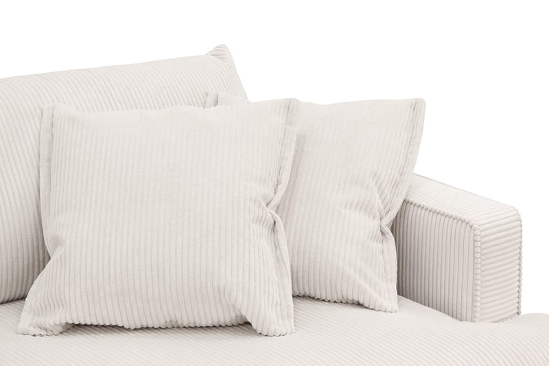 Rossita Lyx 2,5-sits Extra djup Soffa i Manchester - Naturvit - Products - Möbler - Soffa - 3 sits soffa