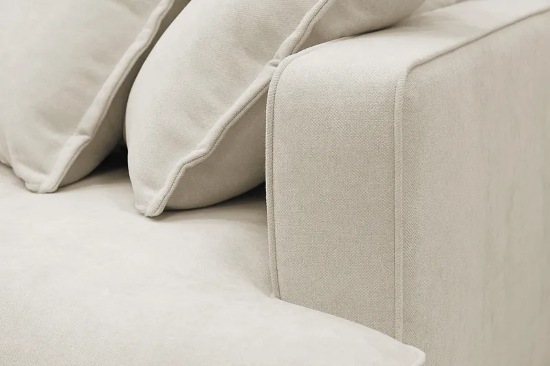 Rossita Lyx 2,5-sits Extra djup Soffa i Tyg - Beige - Products - Möbler - Soffa - 3 sits soffa