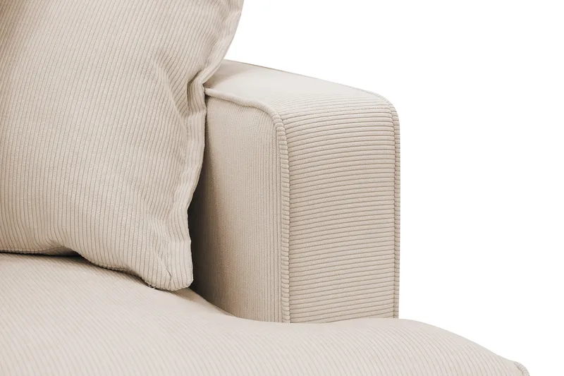 Rossita Lyx 3-sits Extra djup Soffa i Manchester - Beige - Products - Möbler - Soffa - 3 sits soffa