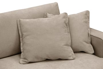 Rossita Lyx 3-sits Extra djup Soffa i Tyg - Brun - Products - Möbler - Soffa - 3 sits soffa