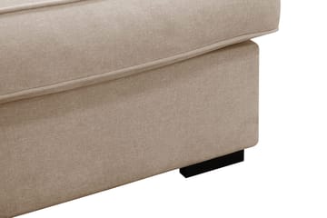 Rossita Lyx 3-sits Extra djup Soffa i Tyg - Ljusbrun - Products - Möbler - Soffa - 3 sits soffa