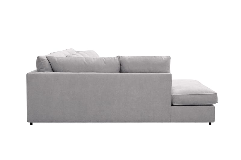 Rossita Lyx 5-sits Högervänd U-formad Extra djup Soffa med Divan och Schäslong i Chenille - Grå - Products - Möbler - Soffa - U-soffa