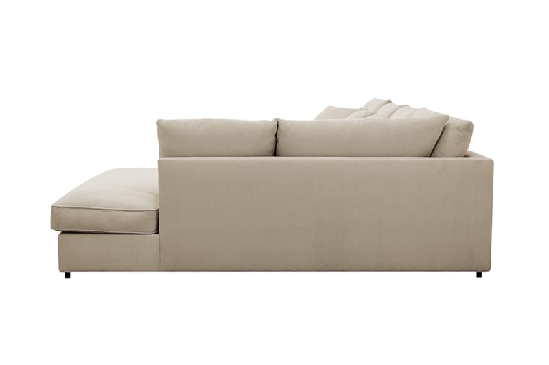 Rossita Lyx 5-sits Vänstervänd U-formad Extra djup Soffa med Divan och Schäslong i Manchester - Kräm - Products - Möbler - Soffa - U-soffa