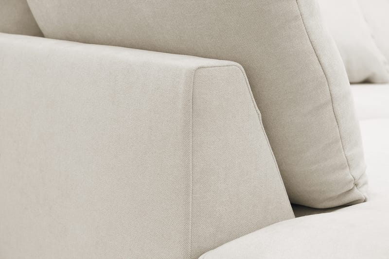 Rossita Lyx 5-sits Vänstervänd U-formad Extra djup Soffa med Divan och Schäslong i Tyg - Beige - Products - Möbler - Soffa - U-soffa