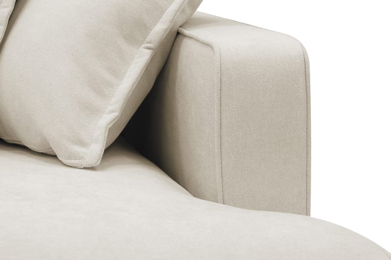 Rossita Lyx 5-sits Vänstervänd U-formad Extra djup Soffa med Divan och Schäslong i Tyg - Beige - Products - Möbler - Soffa - U-soffa