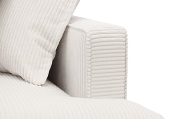 Rossita Lyx 6-sits Högervänd U-formad Extra djup Soffa med Divan och Schäslong i Manchester - Naturvit - Products - Möbler - Soffa - U-soffa