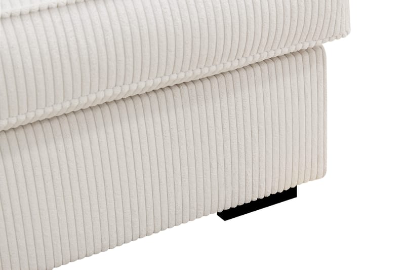 Rossita Lyx 6-sits Högervänd U-formad Extra djup Soffa med Divan och Schäslong i Manchester - Naturvit - Products - Möbler - Soffa - U-soffa