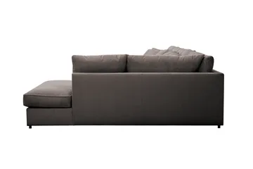 Rossita Lyx 6-sits Vänstervänd U-formad Extra djup Soffa med Divan och Schäslong i Manchester - Brun - Products - Möbler - Soffa - U-soffa