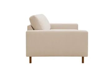 Scandi Djup 3-sits Soffa i Manchester - Beige - Products - Möbler - Soffa - 3 sits soffa