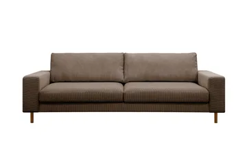 Scandi Djup 4-sits Soffa i Manchester, Brun
