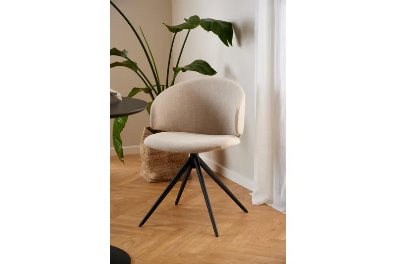 Alrakis Matstol - Beige - Products - Möbler - Fåtölj & stolar - Matstol & köksstol