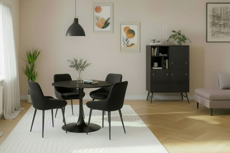 Alsarp Köksstol - Svart - Products - Möbler - Fåtölj & stolar - Matstol & köksstol