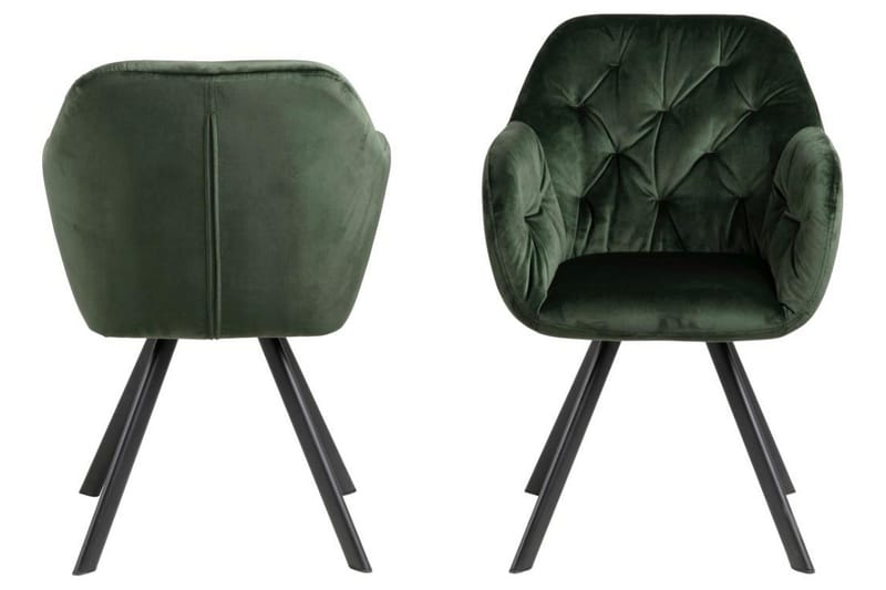 Alsephina Karmstol - Grön - Products - Möbler - Fåtölj & stolar - Karmstol