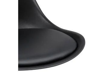 Andros Matstol & köksstol med träben - Svart - Products - Möbler - Fåtölj & stolar - Matstol & köksstol