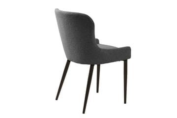 Azzy Matstol - Mörkgrå - Products - Möbler - Fåtölj & stolar - Matstol & köksstol