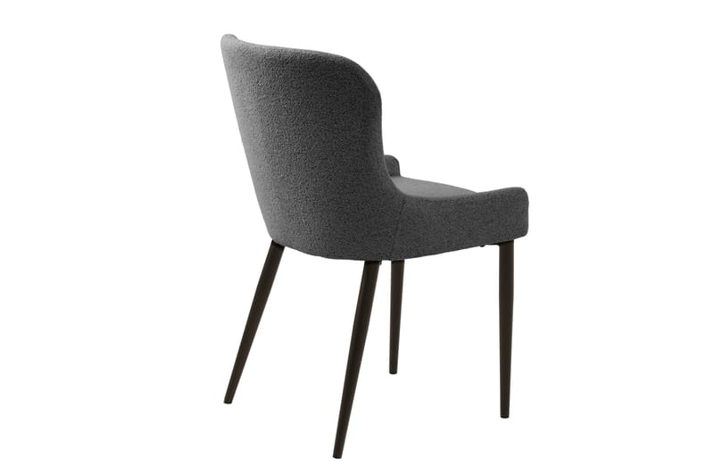 Azzy Matstol - Mörkgrå - Products - Möbler - Fåtölj & stolar - Matstol & köksstol