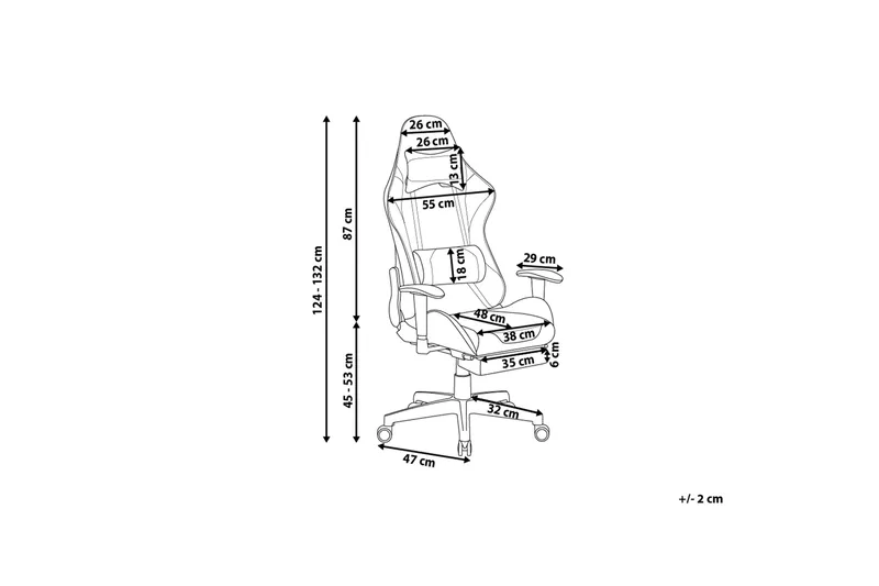 Brunnevik Gamingstol - Gul - Products - Möbler - Fåtölj & stolar - Gamingstol