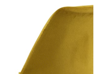 Collina Matstol - Gul/Svart - Products - Möbler - Fåtölj & stolar - Matstol & köksstol