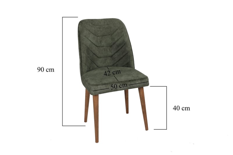 Denounce Matstol - Valnöt - Products - Möbler - Fåtölj & stolar - Matstol & köksstol