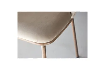 Edina Matstol - Beige - Products - Möbler - Fåtölj & stolar - Matstol & köksstol