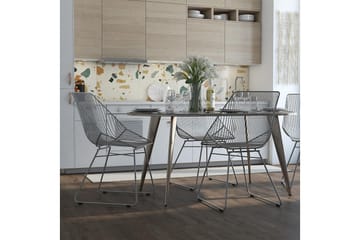 Ellis Matstol Grå - CosmoLiving - Products - Möbler - Fåtölj & stolar - Matstol & köksstol