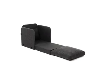 1-sits bäddsoffa Rubby Mörkgrå - Mörkgrå - Products - Möbler - Fåtölj & stolar - Fåtölj - Bäddfåtölj