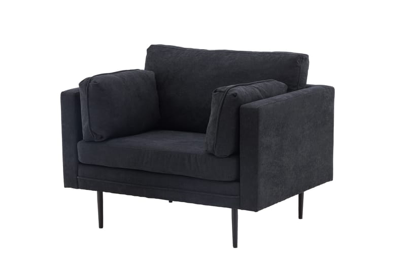 Boom Fåtölj - Svart - Products - Möbler - Fåtölj & stolar - Fåtölj