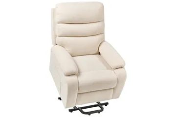 Elektrisk reclinerfåtölj Rise Ljusbeige - Ljusbeige - Products - Möbler - Fåtölj & stolar - Fåtölj - Biofåtölj & reclinerfåtölj