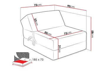 Kintore Fåtölj Dark yellow - Products - Möbler - Fåtölj & stolar - Fåtölj - Bäddfåtölj