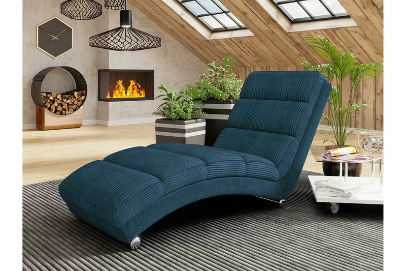 Kintore Liggfåtölj 62 cm 84x Dark blue - Products - Möbler - Fåtölj & stolar - Fåtölj - Liggfåtölj