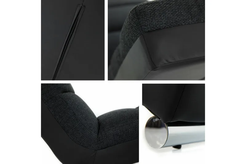 Kintore Liggfåtölj 62 cm Black - Products - Möbler - Fåtölj & stolar - Fåtölj - Liggfåtölj