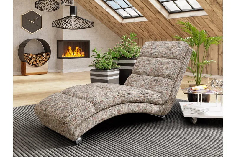 Regalado Liggfåtölj - Flerfärgad/Beige - Products - Möbler - Fåtölj & stolar - Fåtölj - Liggfåtölj