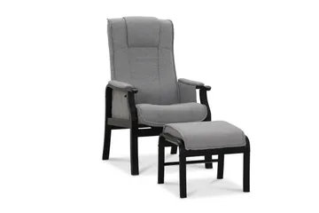 Saika Fåtölj - Products - Möbler - Fåtölj & stolar - Fåtölj - Fåtölj med fotpall