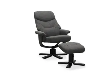 Sunar Fåtölj - Mörkgrå - Products - Möbler - Fåtölj & stolar - Fåtölj - Biofåtölj & reclinerfåtölj