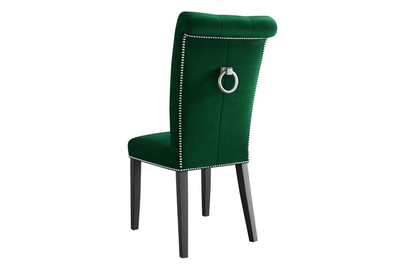 Garvin Matstol - Grön/Svart - Products - Möbler - Fåtölj & stolar - Matstol & köksstol