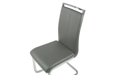 Greedin Matstol 2-pack - Konstläder/Grå - Products - Möbler - Fåtölj & stolar - Matstol & köksstol