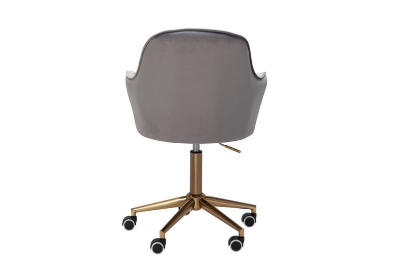 Hubdam Kontorsstol - Grå/Silver - Products - Möbler - Fåtölj & stolar - Kontorsstol & skrivbordsstol