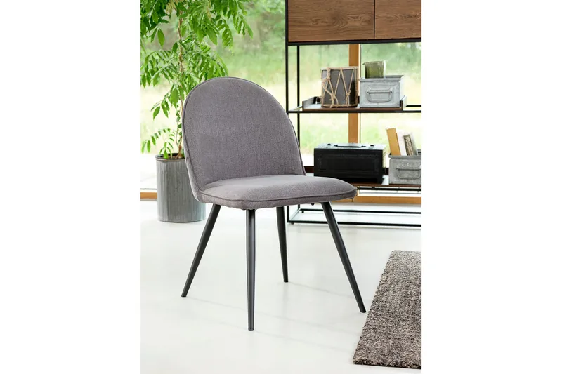 Interno Matstol - Grå - Products - Möbler - Fåtölj & stolar - Matstol & köksstol