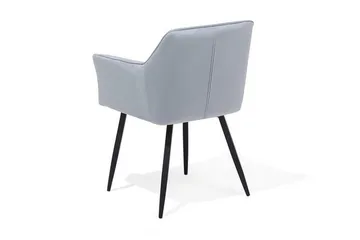 Jasmin Stol Set Om 2 St - Grå - Products - Möbler - Fåtölj & stolar - Karmstol