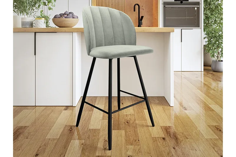 Kintore Barstol - Svart - Products - Möbler - Fåtölj & stolar - Barstol & barpall