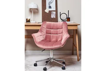 Kontorsstol Labelle Rosa - Rosa - Products - Möbler - Fåtölj & stolar - Kontorsstol & skrivbordsstol
